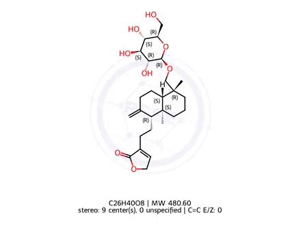 Chemical structure of Neoandrographolide