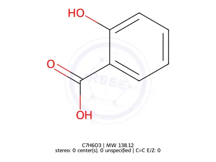 Chemical structure of Acetylsalicylic Acid EP Impurity C