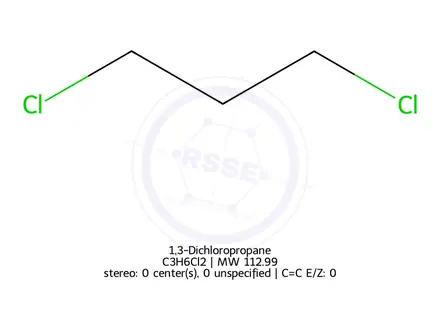Chemical structure of 1,3-Dichloropropane