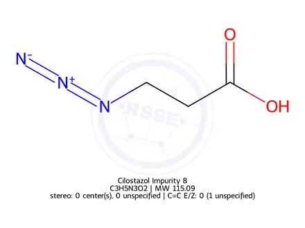 Chemical structure of Cilostazol Impurity 8