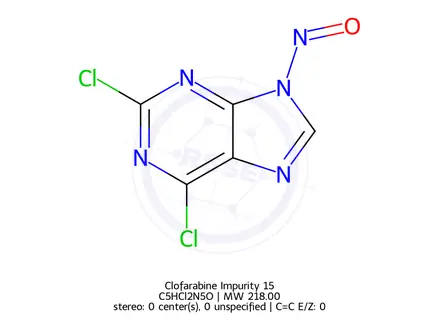 Chemical structure of Clofarabine Impurity 15