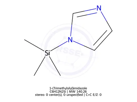 Chemical structure of 1-(Trimethylsilyl)imidazole