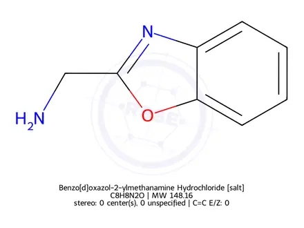 Chemical structure of Benzo[d]oxazol-2-ylmethanamine Hydrochloride