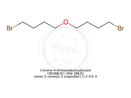 Chemical structure of 1-bromo-4-(4-bromobutoxy)butane