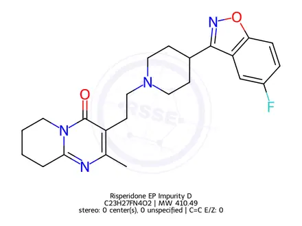 Chemical structure of Risperidone EP Impurity D