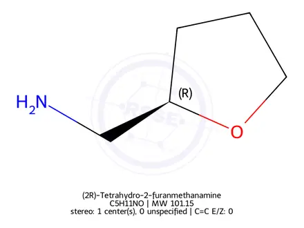 Chemical structure of (2R)-Tetrahydro-2-furanmethanamine