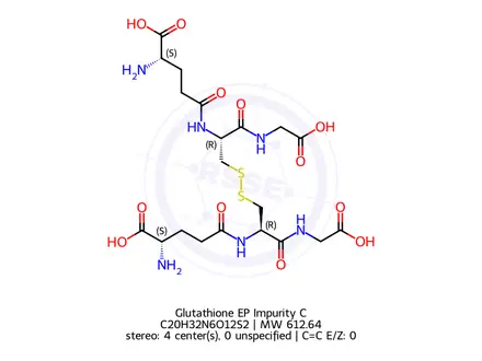 Chemical structure of Glutathione EP Impurity C