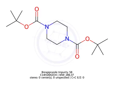 Chemical structure of Brexpiprazole Impurity 58