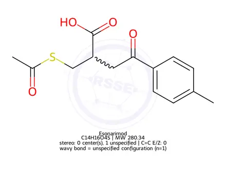 Chemical structure of Esonarimod
