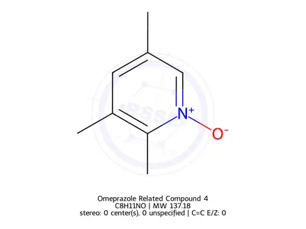 Chemical structure of Omeprazole Related Compound 4