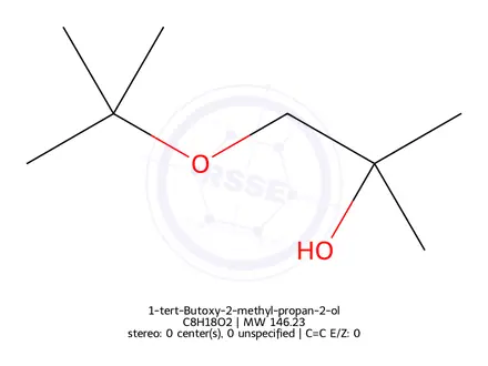 Chemical structure of 1-tert-Butoxy-2-methyl-propan-2-ol