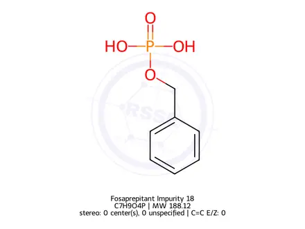 Chemical structure of Fosaprepitant Impurity 18