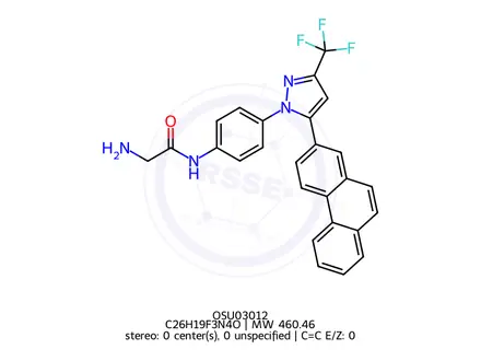 Chemical structure of OSU03012