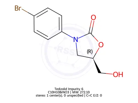 Chemical structure of Tedizolid Impurity 6