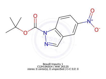 Chemical structure of Besudil Impurity 1