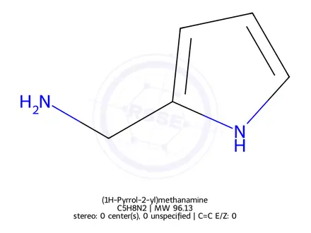 Chemical structure of (1H-Pyrrol-2-yl)methanamine
