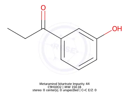 Chemical structure of Metaraminol bitartrate Impurity 44
