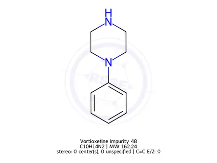 Chemical structure of Vortioxetine Impurity 48