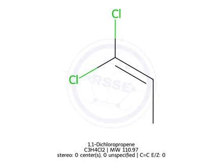 Chemical structure of 1,1-Dichloropropene