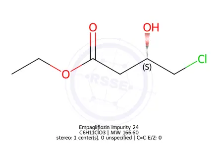 Chemical structure of Afatinib impurity 38