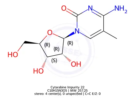 Chemical structure of Cytarabine Impurity 22