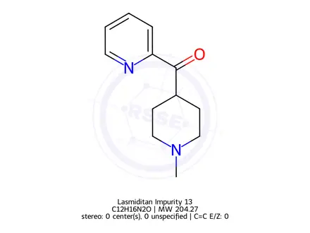 Chemical structure of Lasmiditan Impurity 13