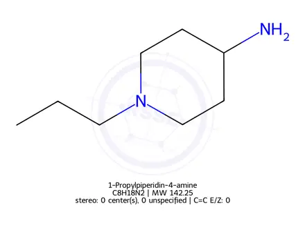 Chemical structure of 1-Propylpiperidin-4-amine