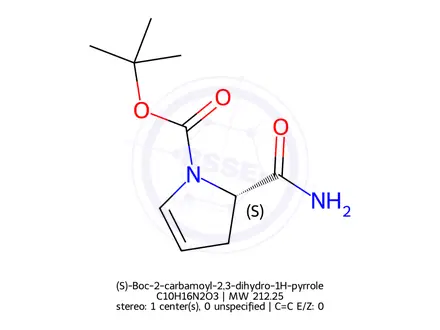 Chemical structure of Saxagliptin Impurity 12