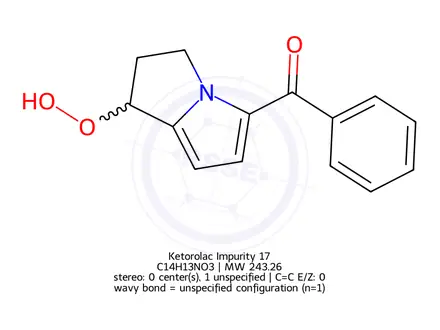 Chemical structure of Ketorolac Impurity 17