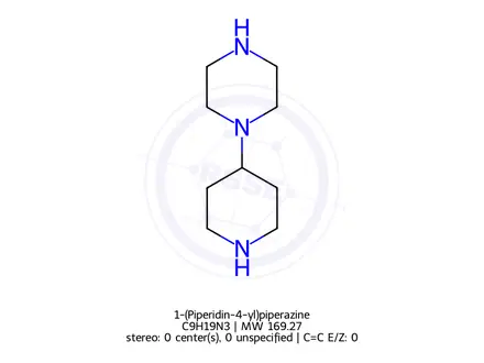 Chemical structure of 1-(Piperidin-4-yl)piperazine