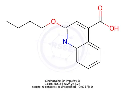 Chemical structure of Cinchocaine-Impurity D
