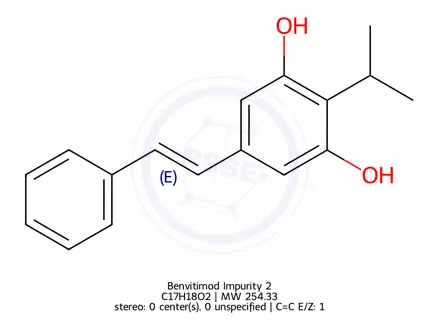 Chemical structure of Benvitimod Impurity 2