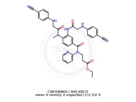 Chemical structure of Dabigatran Impurity 87