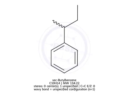 Chemical structure of sec-Butylbenzene