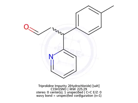 Chemical structure of Triprolidine Impurity 2(Hydrochloride)