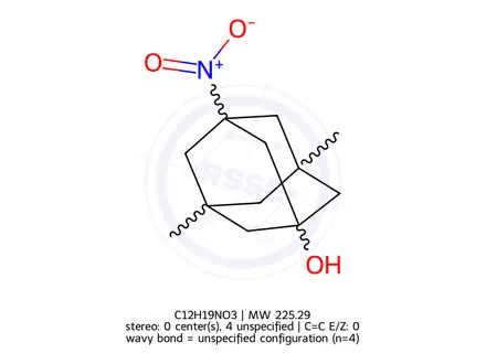 Chemical structure of Adamantane Impurity 2
