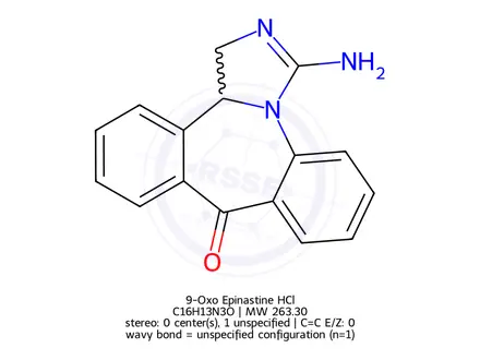 Chemical structure of Epinastine Impurity 4(Hydrochloride )