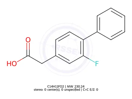 Chemical structure of Flurbiprofen Impurity 8