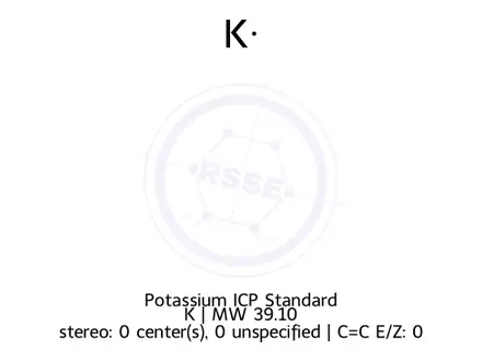 Chemical structure of Potassium ICP Standard