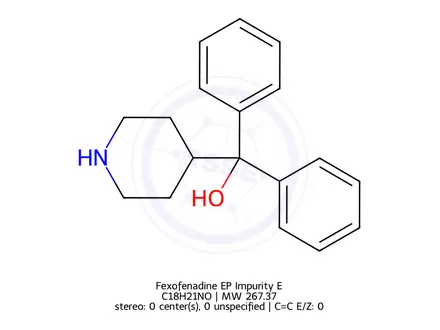 Chemical structure of Fexofenadine EP Impurity E