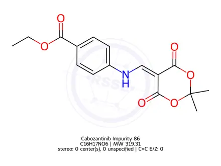 Chemical structure of Cabozantinib Impurity 86
