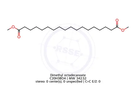 Chemical structure of Dimethyl octadecanoate