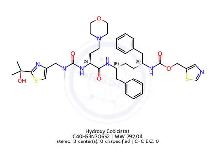 Chemical structure of Cobicistat Impurity 6