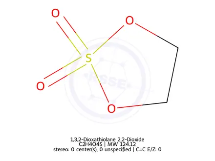Chemical structure of 1,3,2-Dioxathiolane 2,2-Dioxide