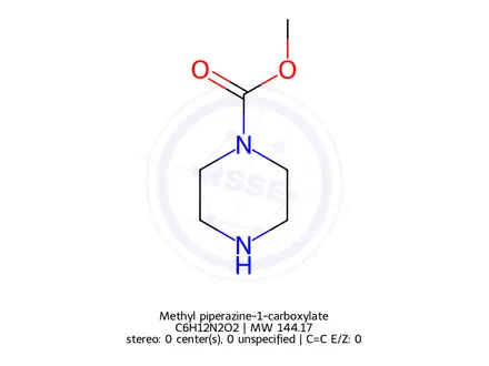 Chemical structure of Methyl piperazine-1-carboxylate