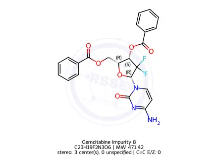 Chemical structure of Gemcitabine Impurity 8