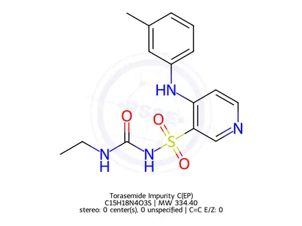 Chemical structure of Torasemide Impurity C(EP)