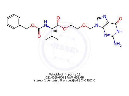 Chemical structure of Valaciclovir Impurity 11