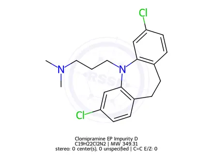 Chemical structure of Clomipramine HCl EP Impurity D