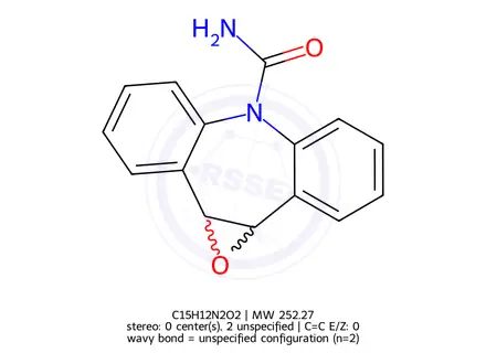 Chemical structure of Carbamazepine Impurity 7
